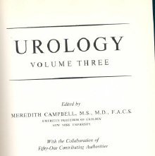 Urology, 1st ed, Vols I-III